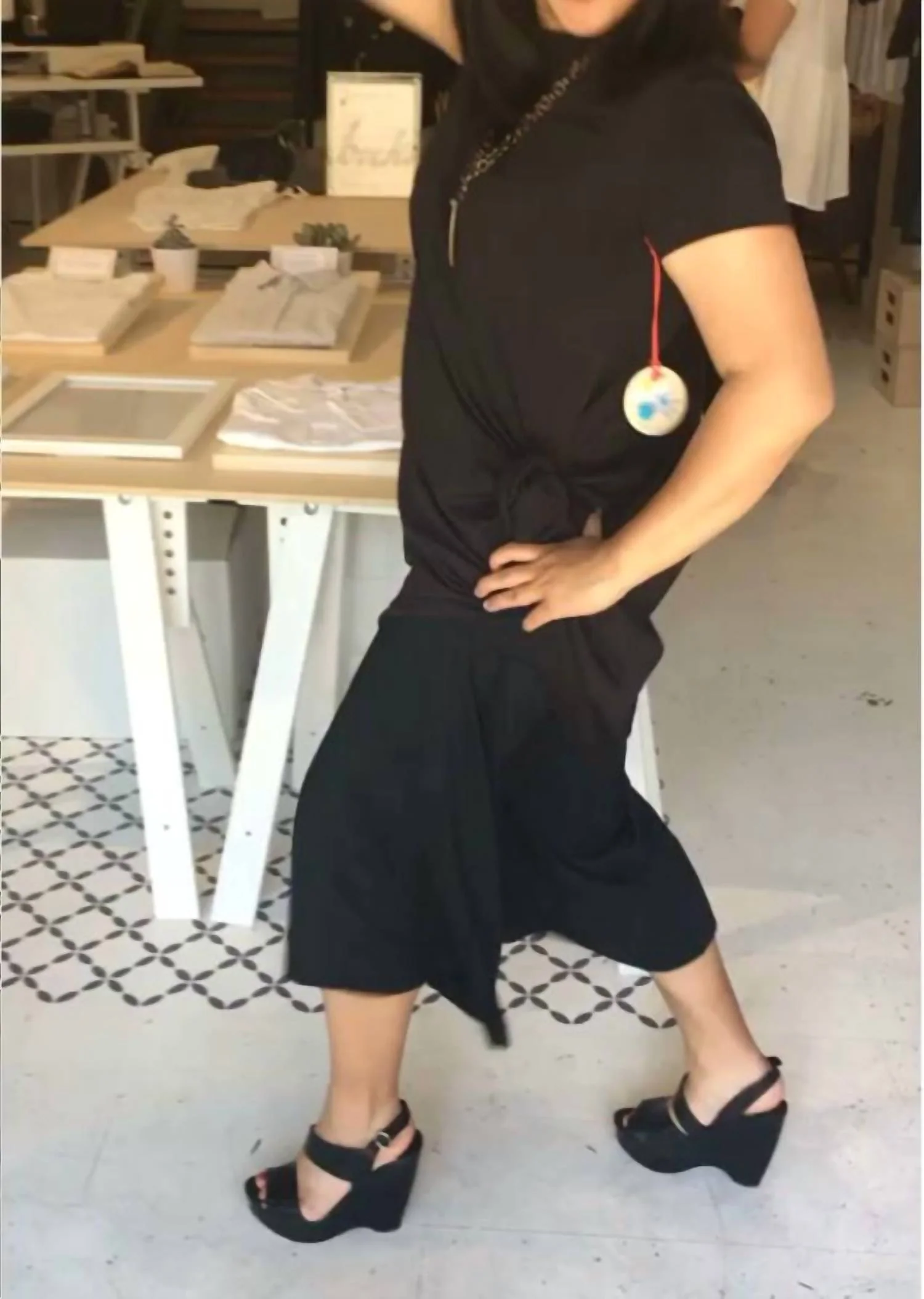 Fancy Nancy Pant In Black