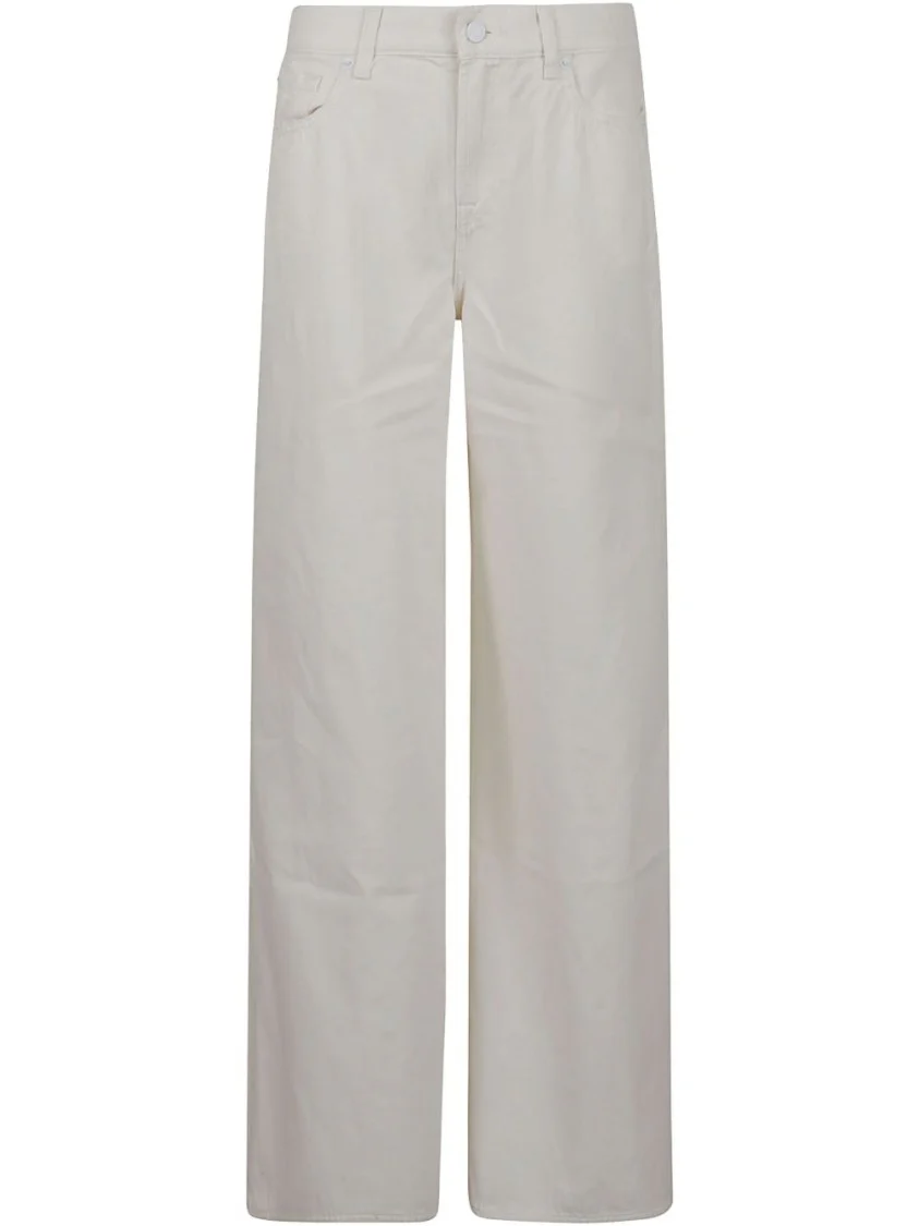 Wide-Leg Jeans With Classic Five-Pocket Design