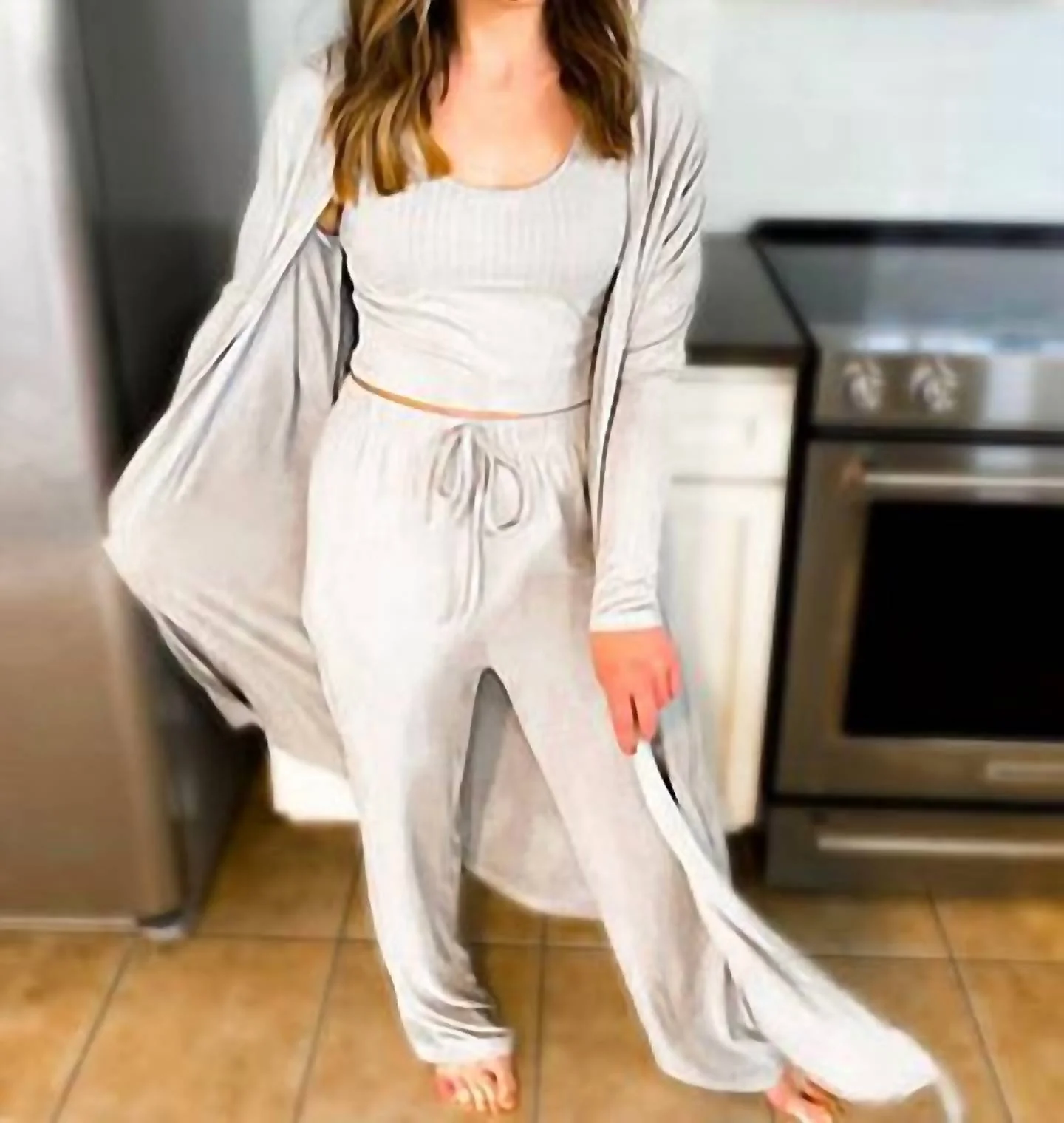 Linden Lounge Set In Silver