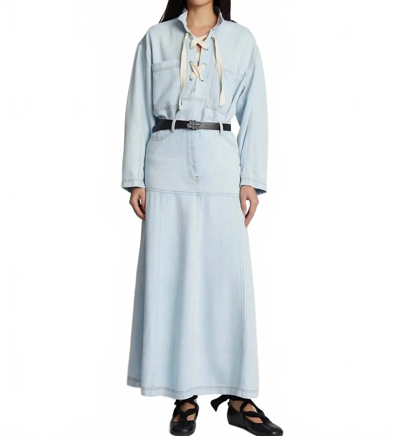 Tuxya Skirt In Light Blue