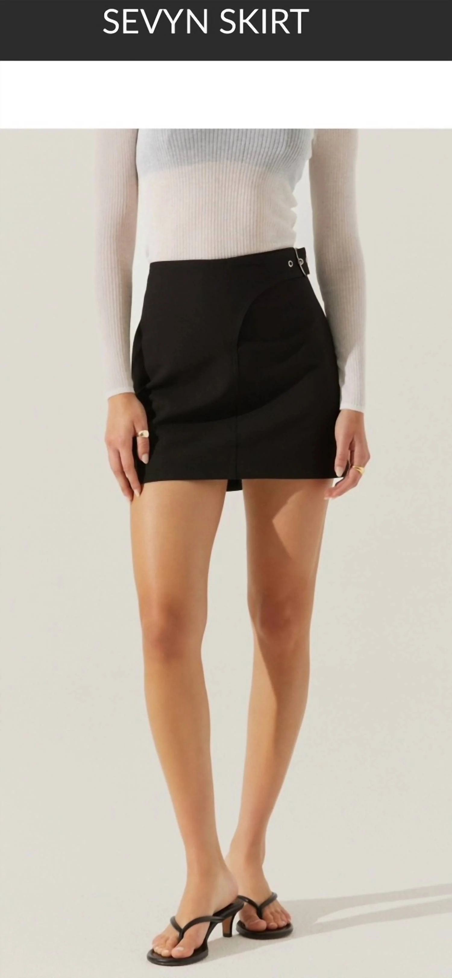 Sevyn Skirt In Black