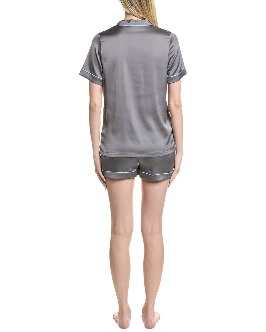 KatieJnyc 2Pc Olivia Satin Stretch Lounge Set