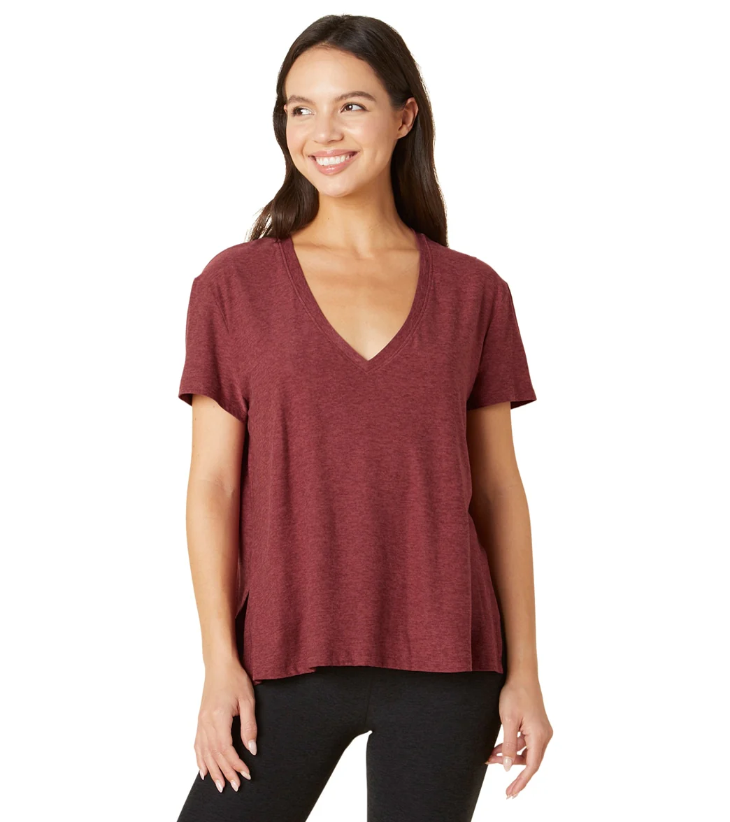 Beyond Yoga Split Up Long Tee