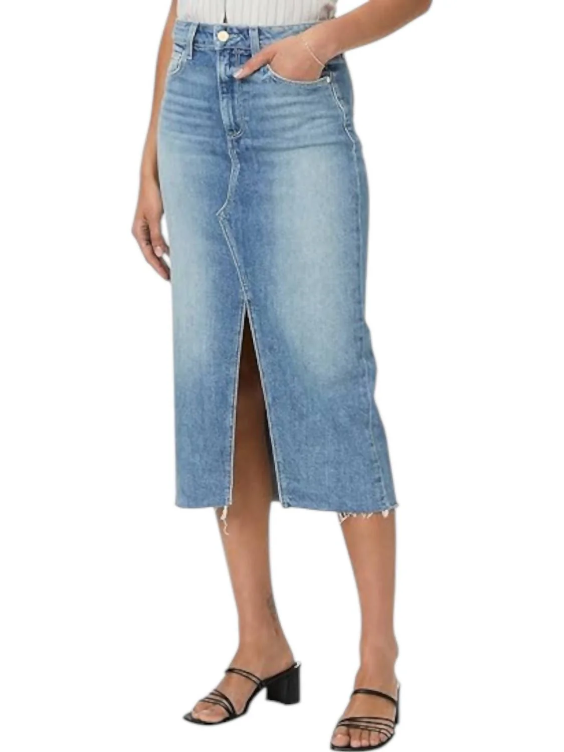 Meadow Midi Skirt In La Rambla