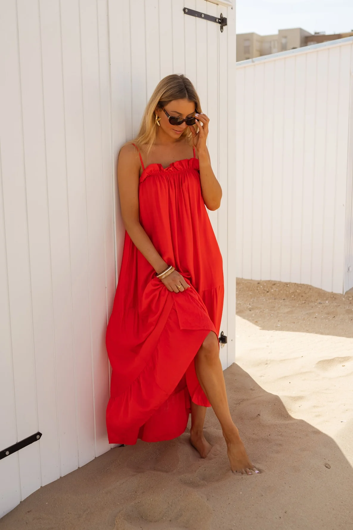 Red Zohali Dress