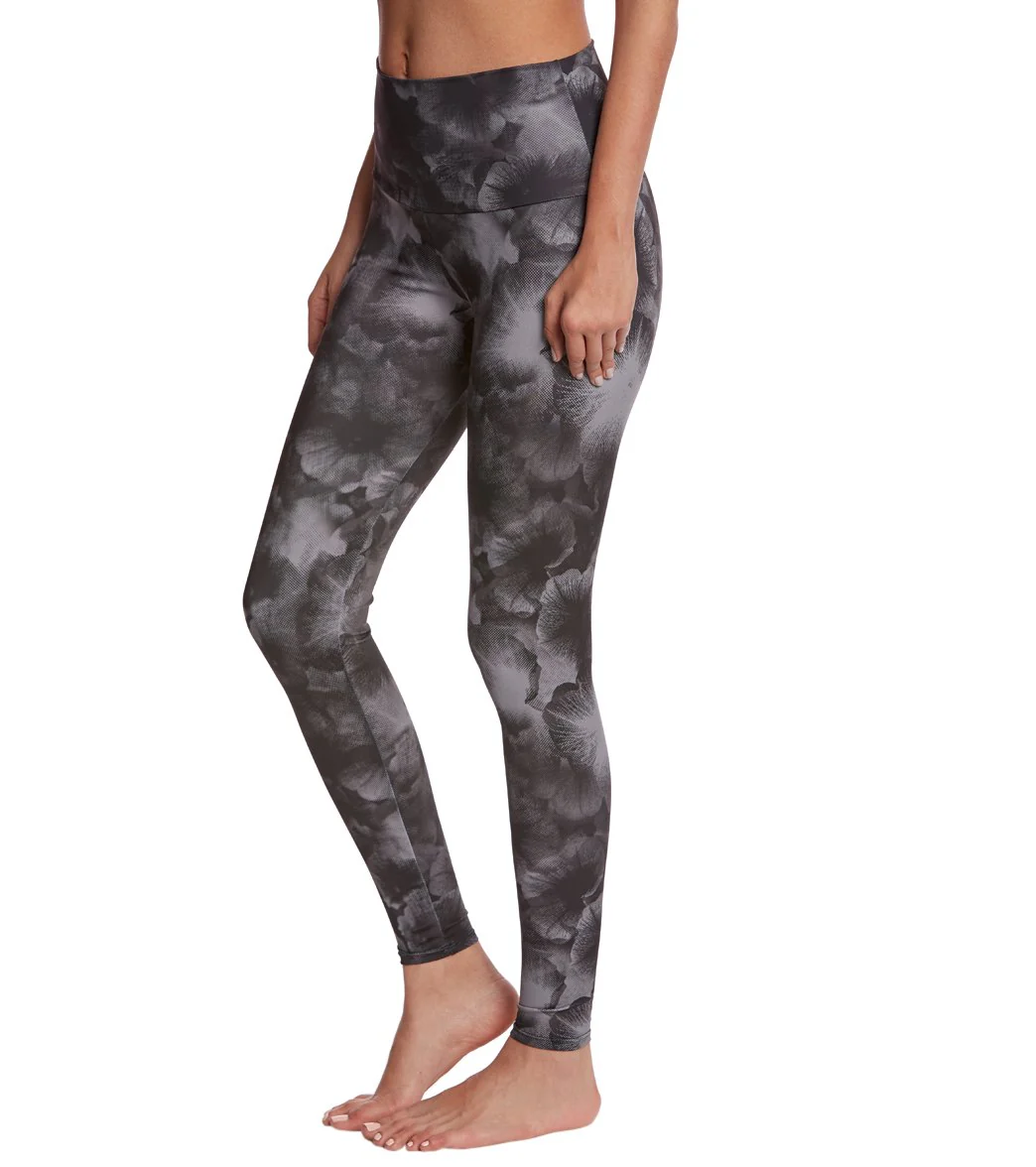 Onzie High Waisted Yoga Leggings Petunia