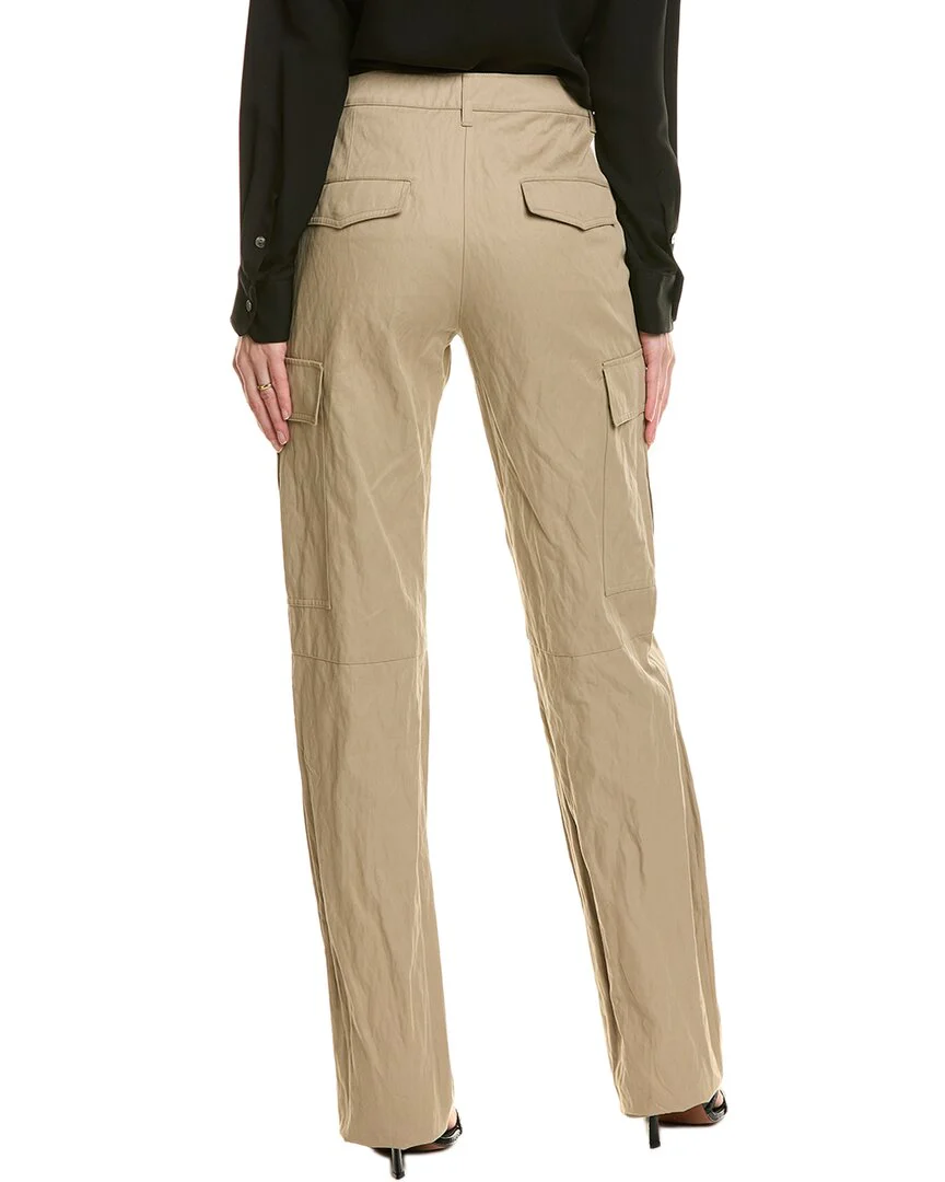 Michael Kors Collection Cargo Silk-Blend Trouser