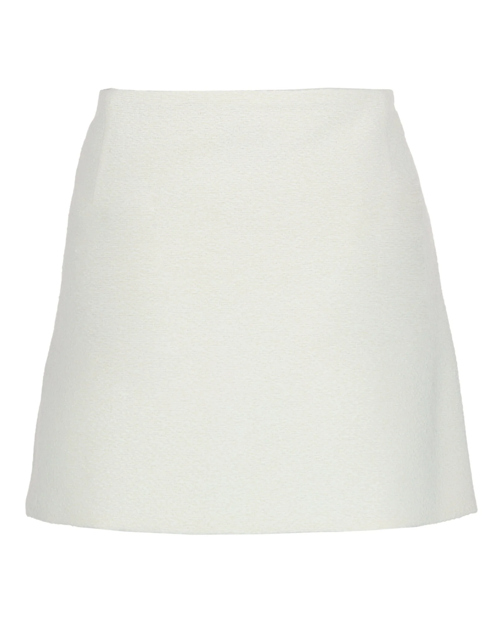 Contrasting-Panel Mini Skirt