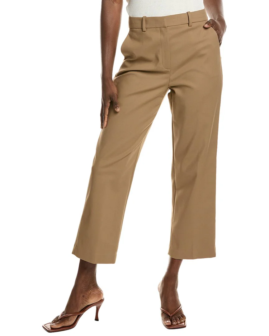 Theory High-Waist Straight Pant