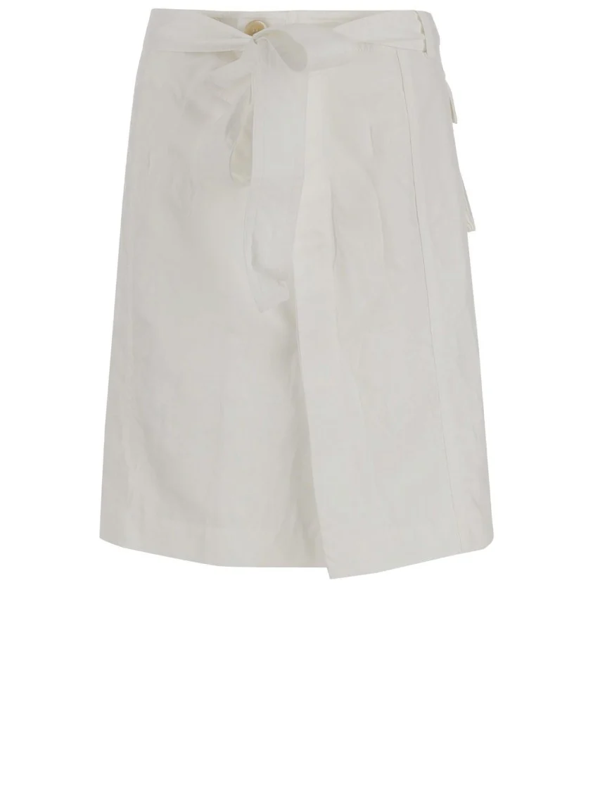 Wallet Skirt Made Of Cotton Blend