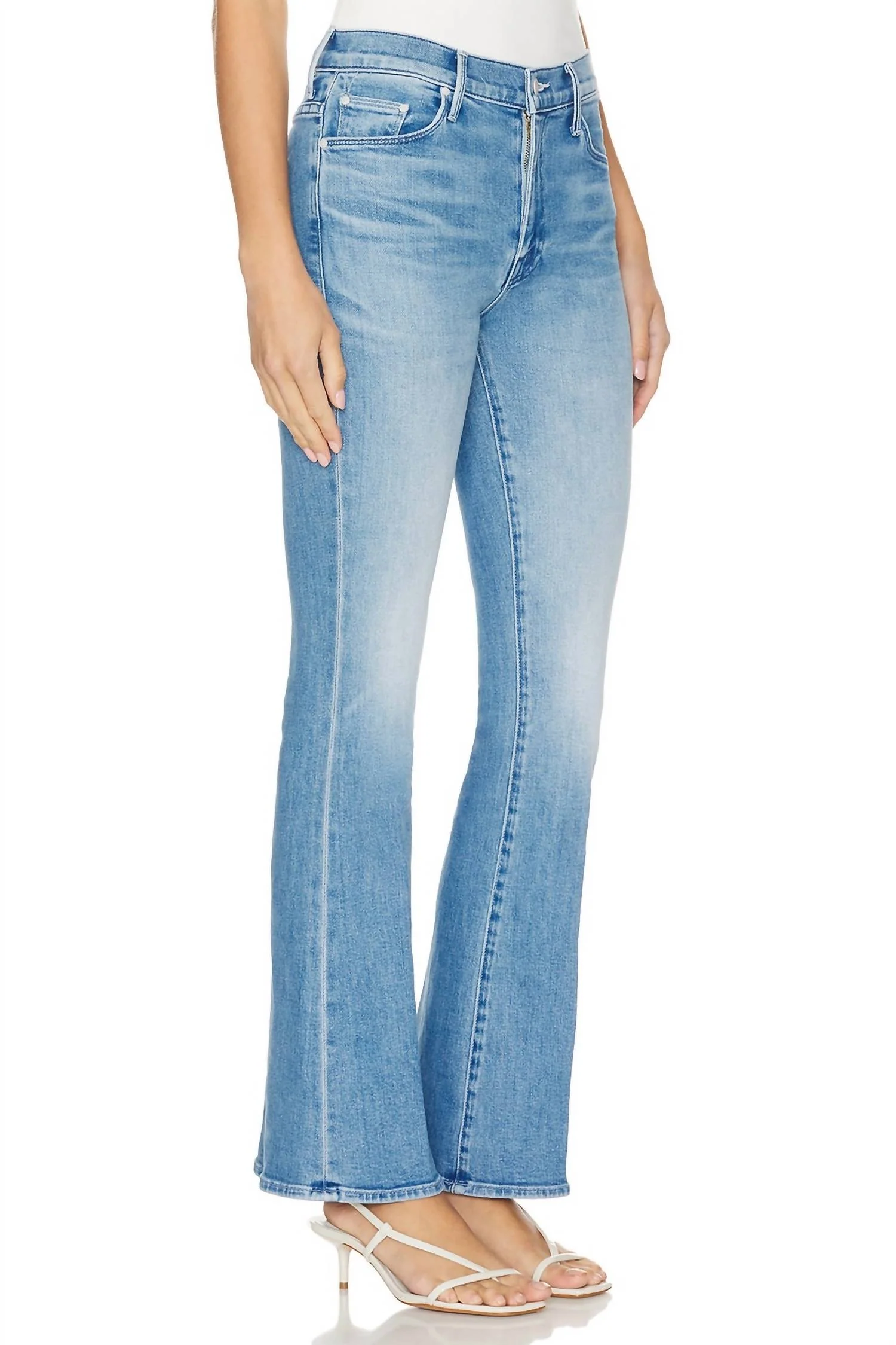 Weekender Bootcut Jeans In Mediterranean Muse