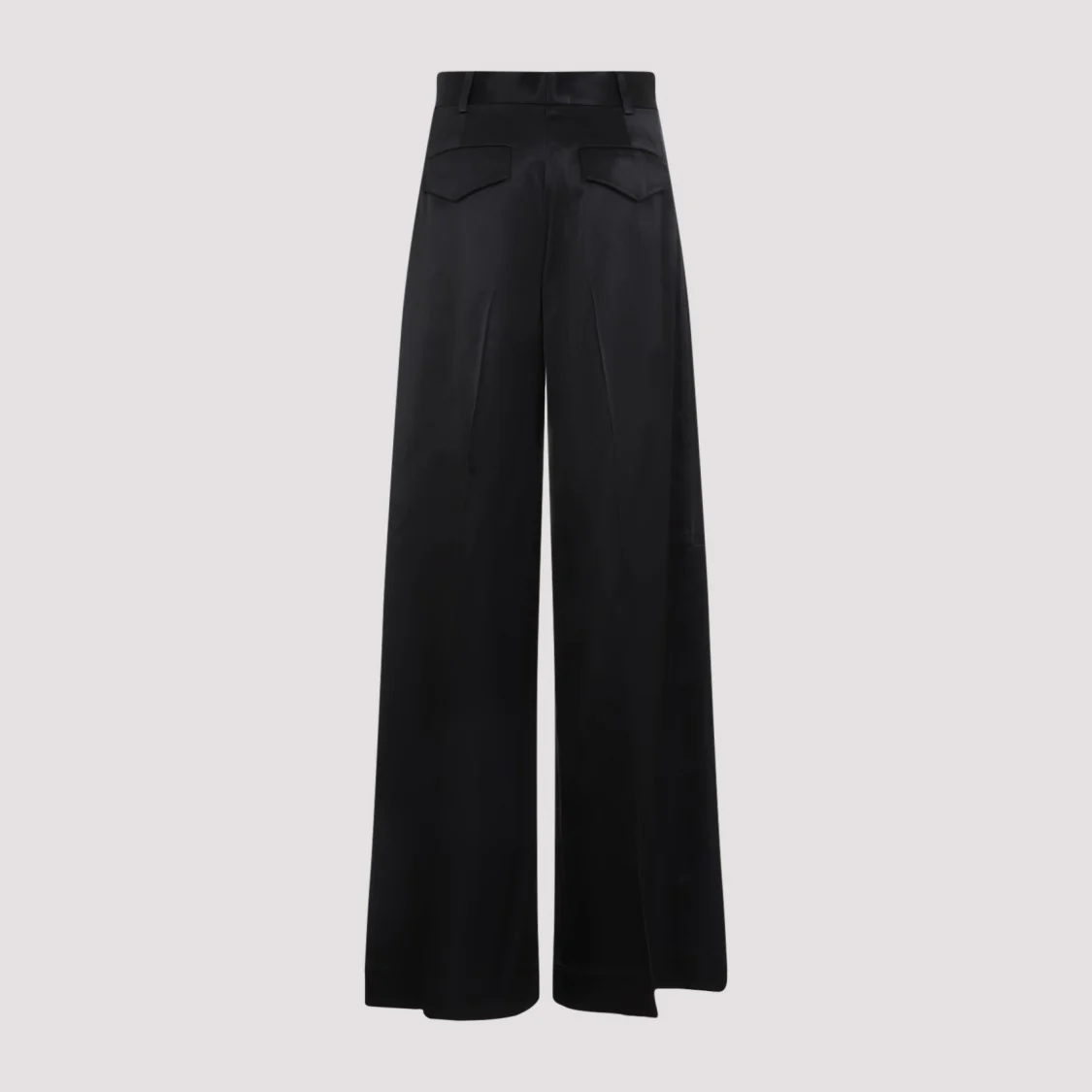 Black Viscose Pants