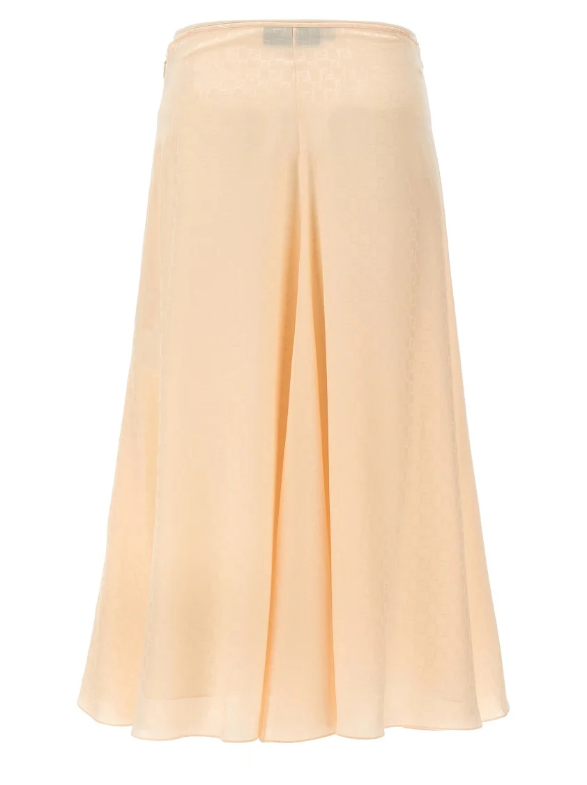 Ff Silk Skirt