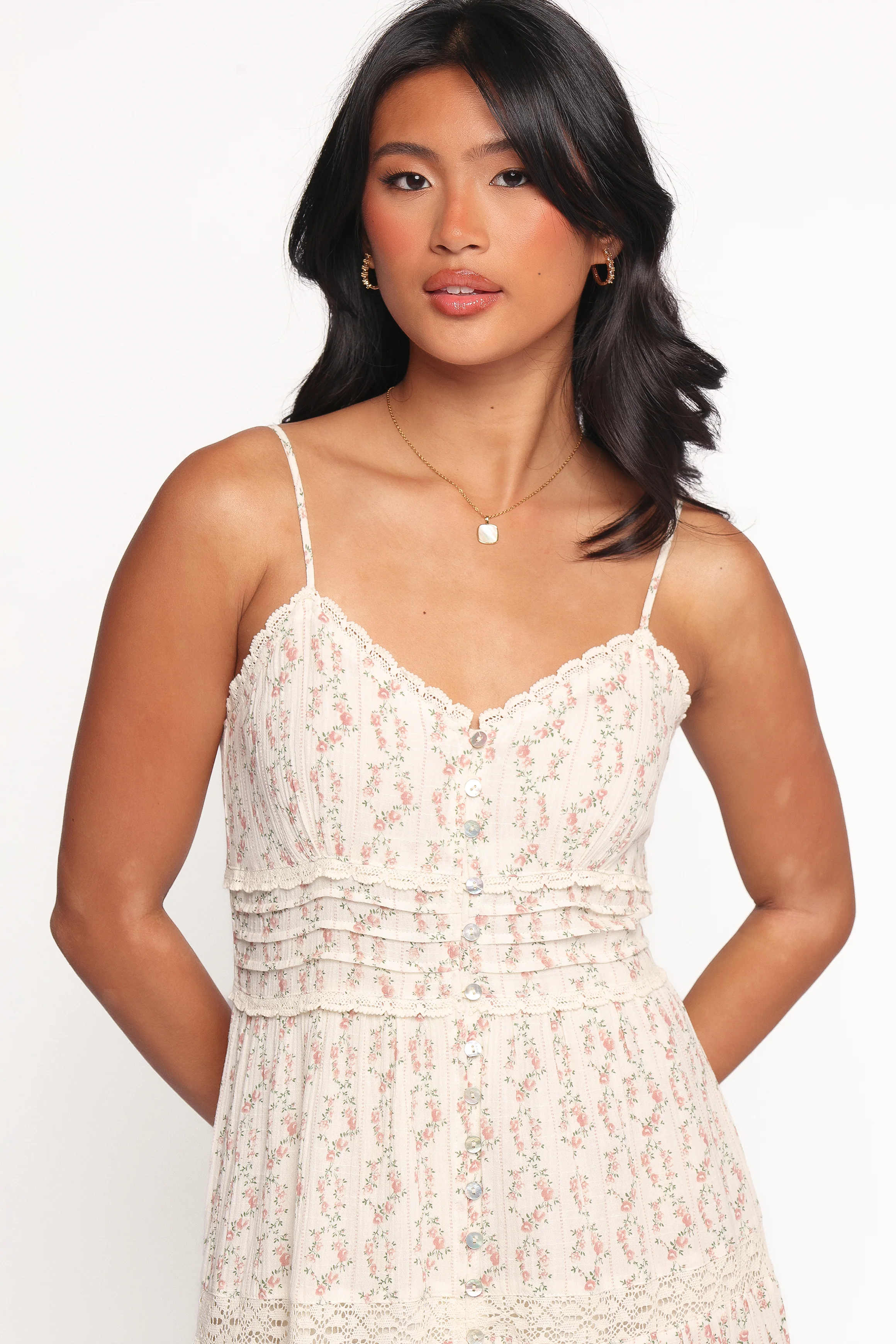 Orlaith Maxi Dress - Rose Garden