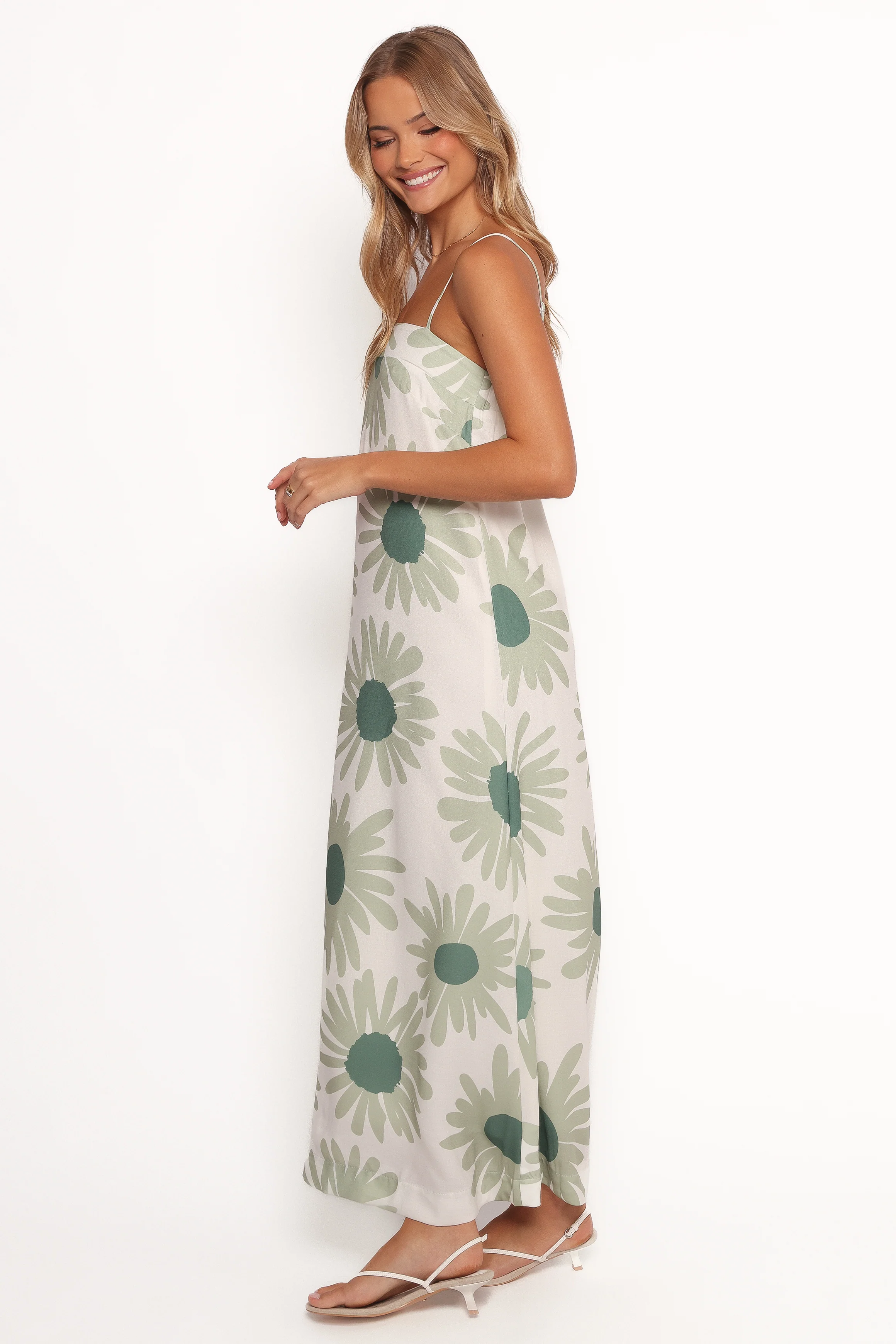 Wilson Maxi Dress - Green Floral