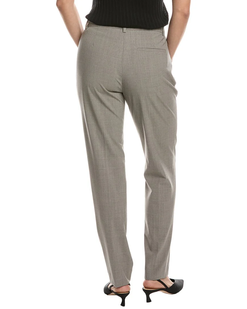 Theory Treeca Full-Length Wool-Blend Pant