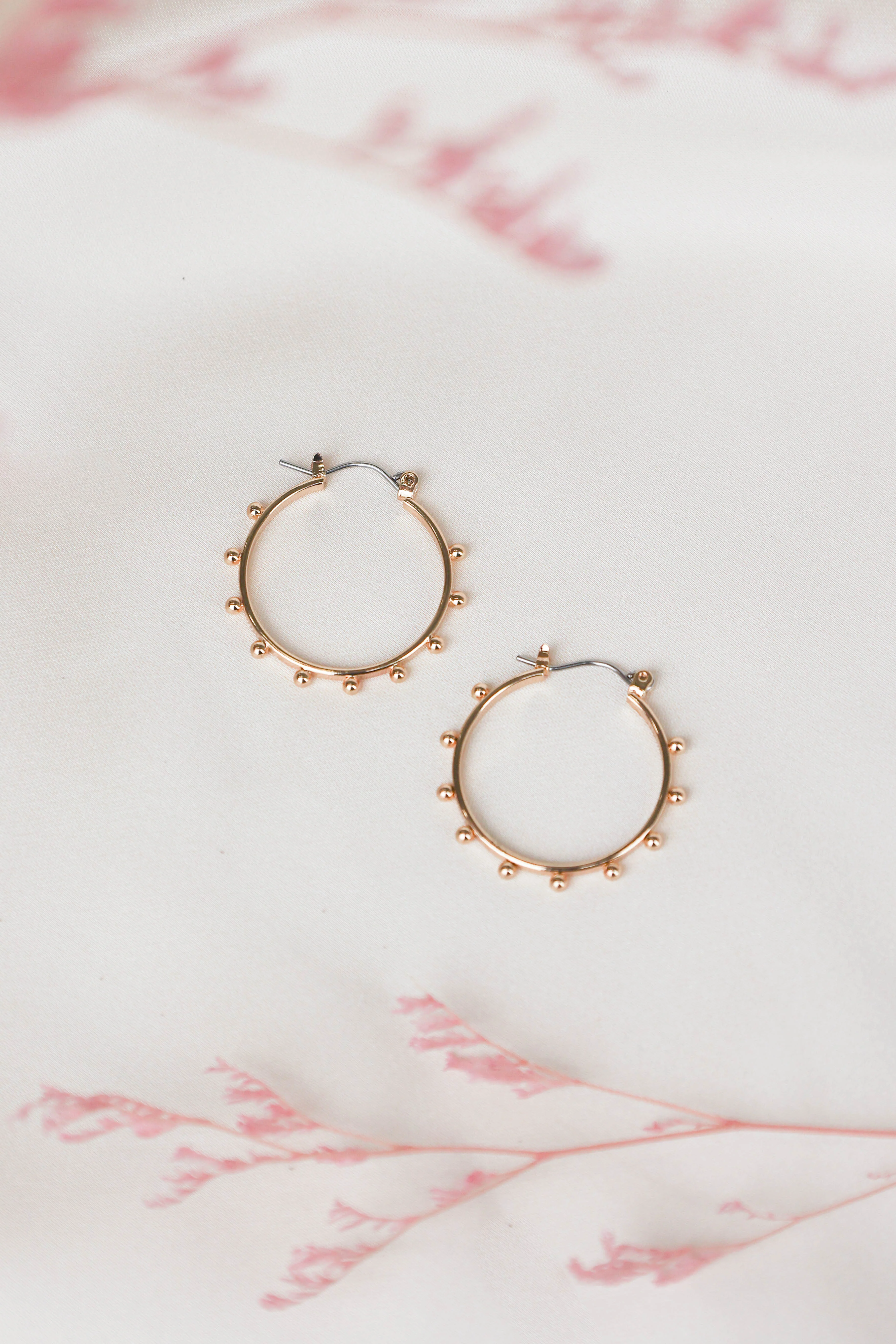 Caroline Hoop Earrings - Gold