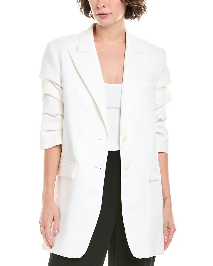 Michael Kors Collection Linen Blazer