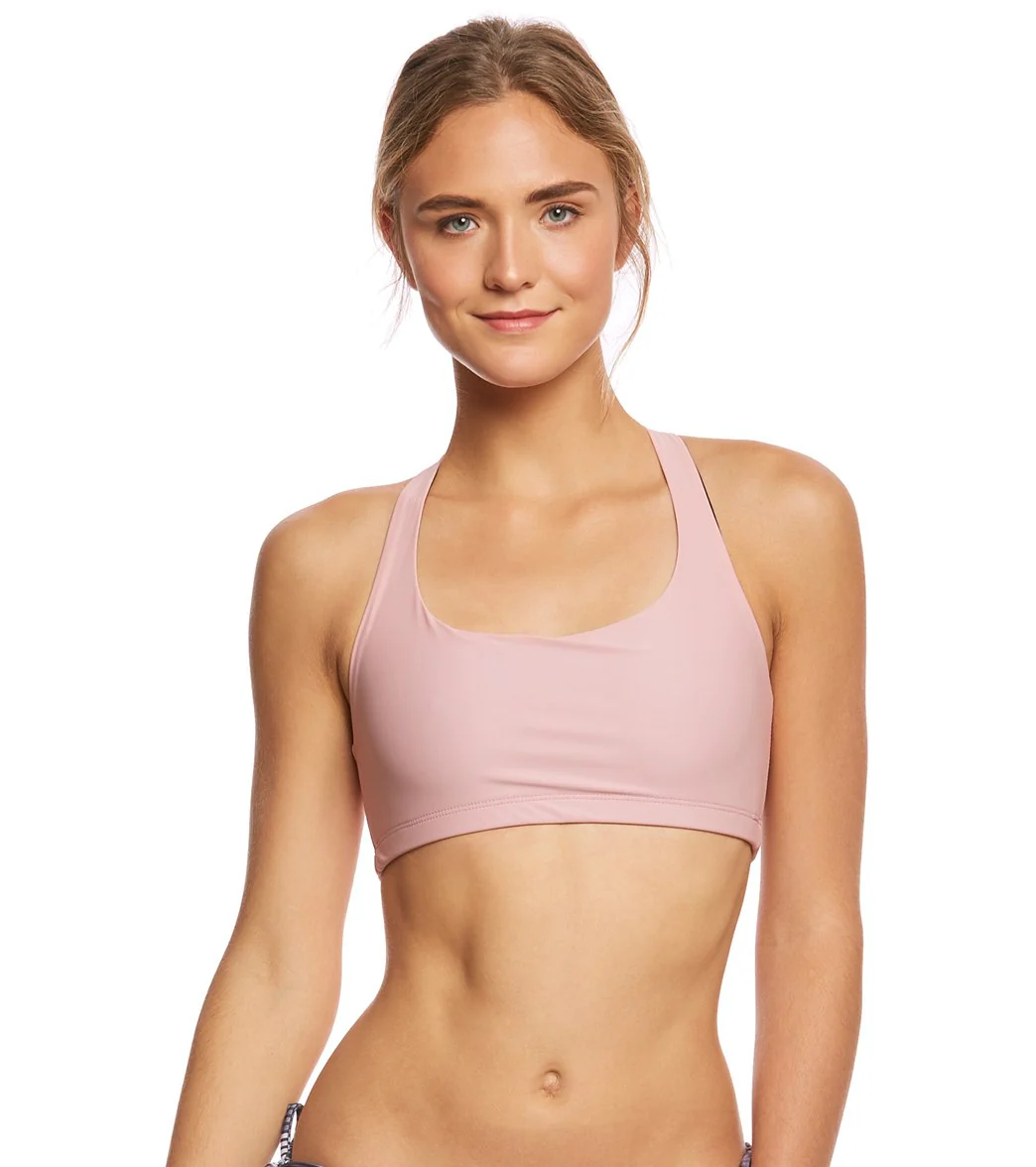 Onzie Chic Yoga Sports Bra Blush
