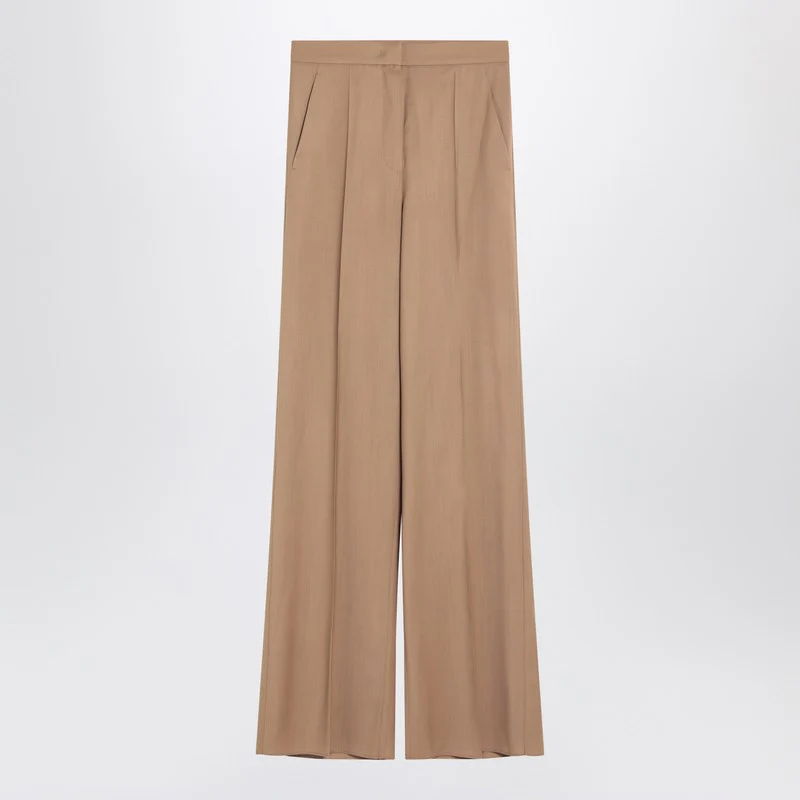 Max Mara Women's Wide Wool Trousers