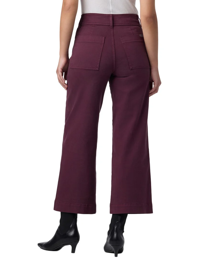 JOE'S Jeans Vineyard Wine Wide Leg Cargo Ankle Jean