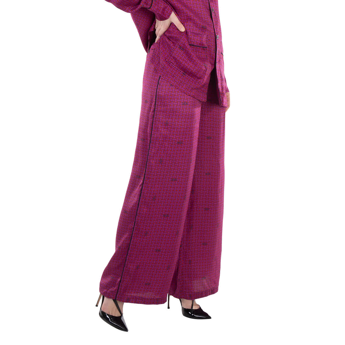 Kenzo Graphic-Print Elasticated Waist Pant