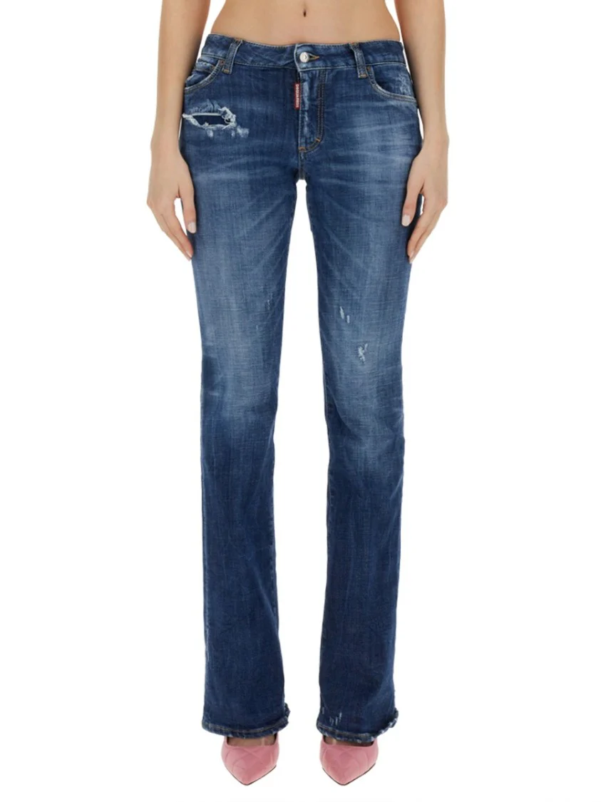 Blue Flare Jeans