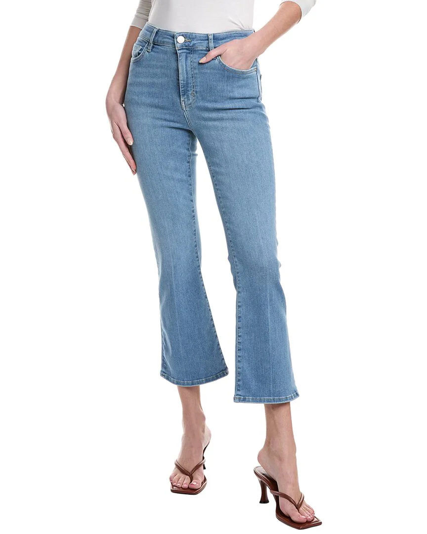 FRAME Denim Le Crop Clearwater Mini Boot Jean