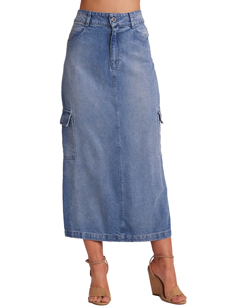 Bella Dahl Edie Cargo Long Skirt