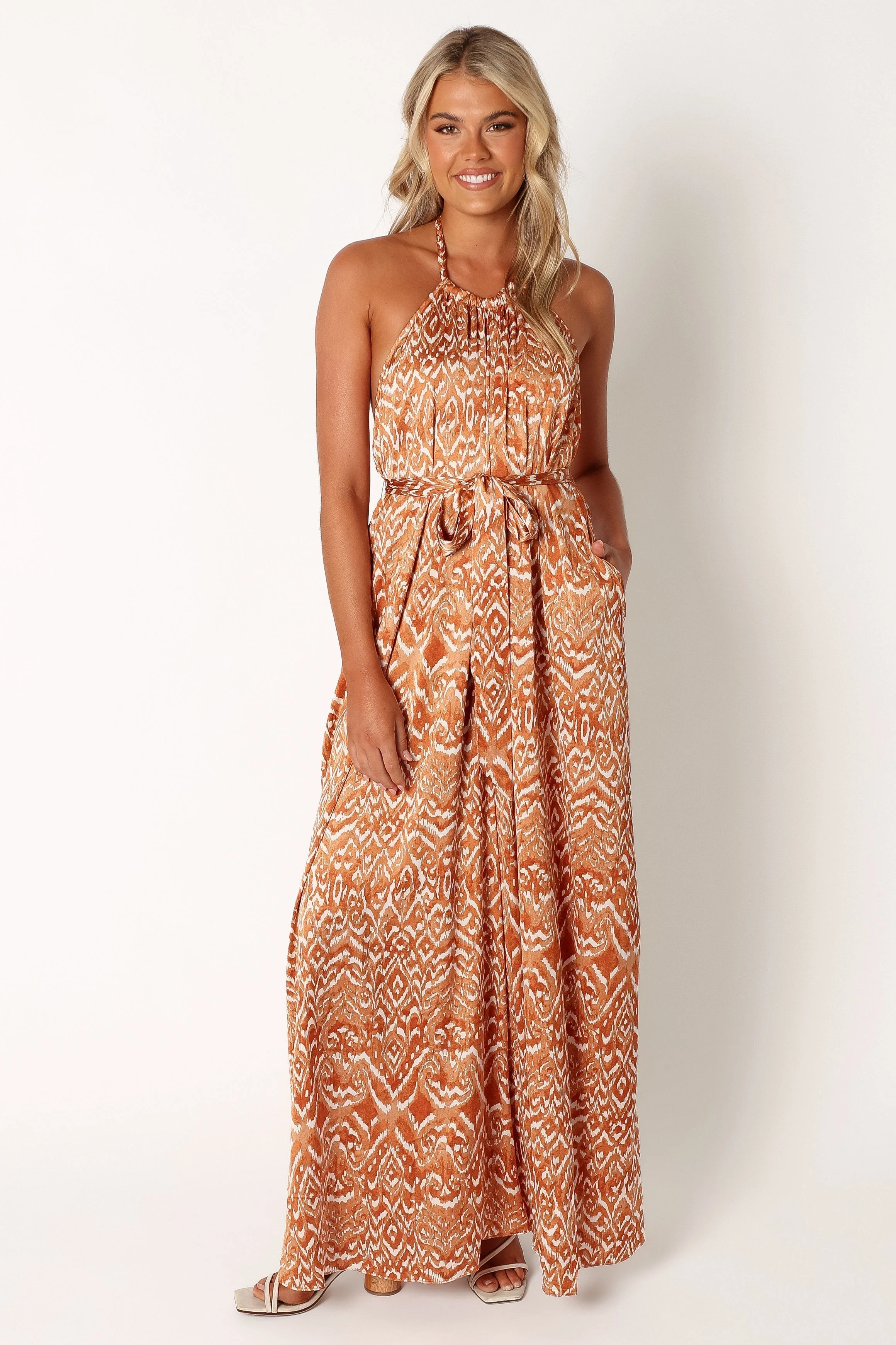 Hilton Jumpsuit - Rust