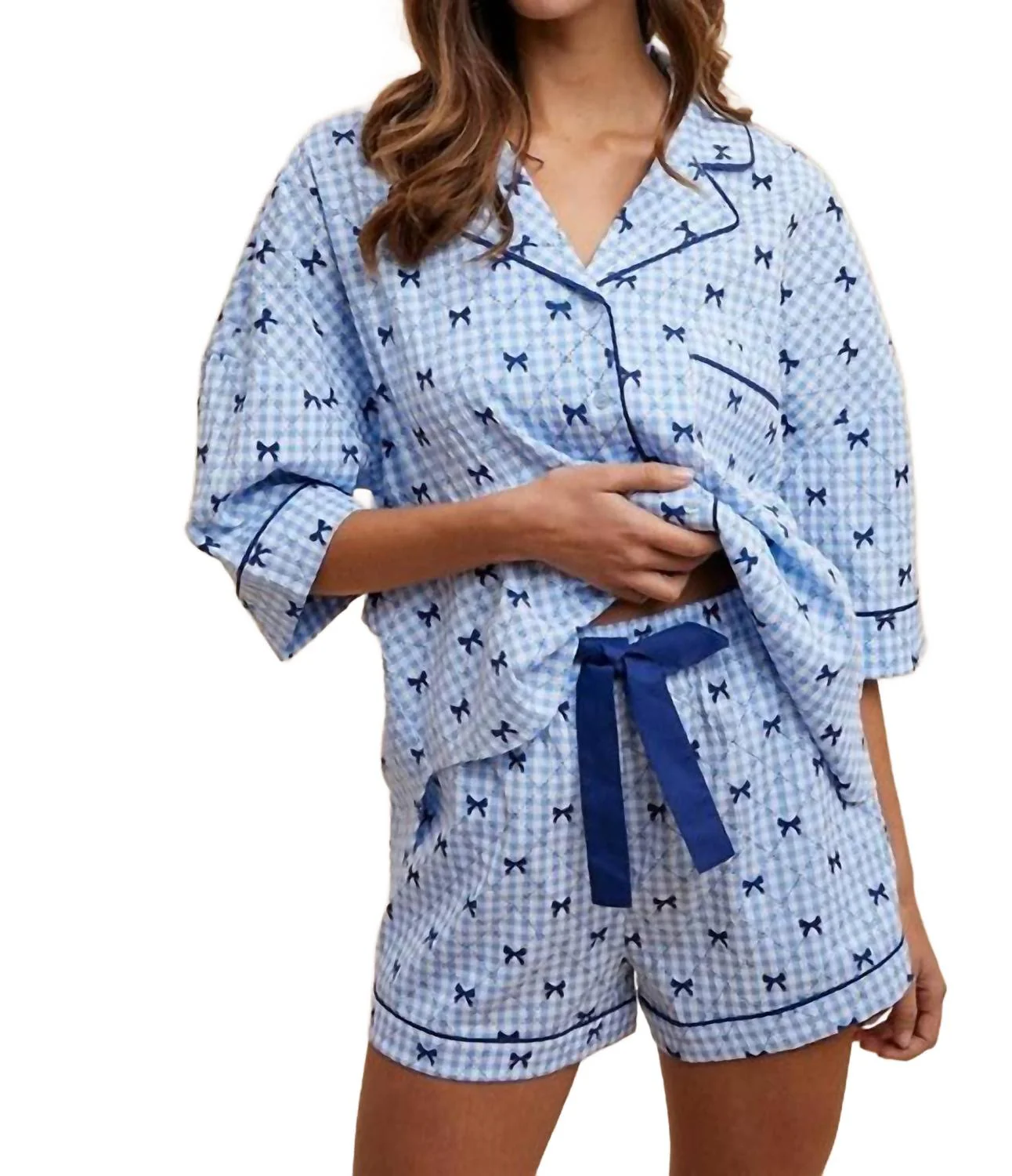 Rainy Day Pajamas In Blue