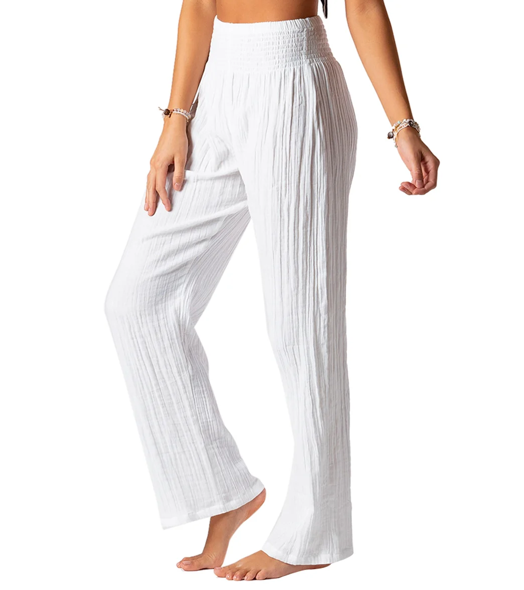 Lotus and Luna Solid Wide Leg Pant