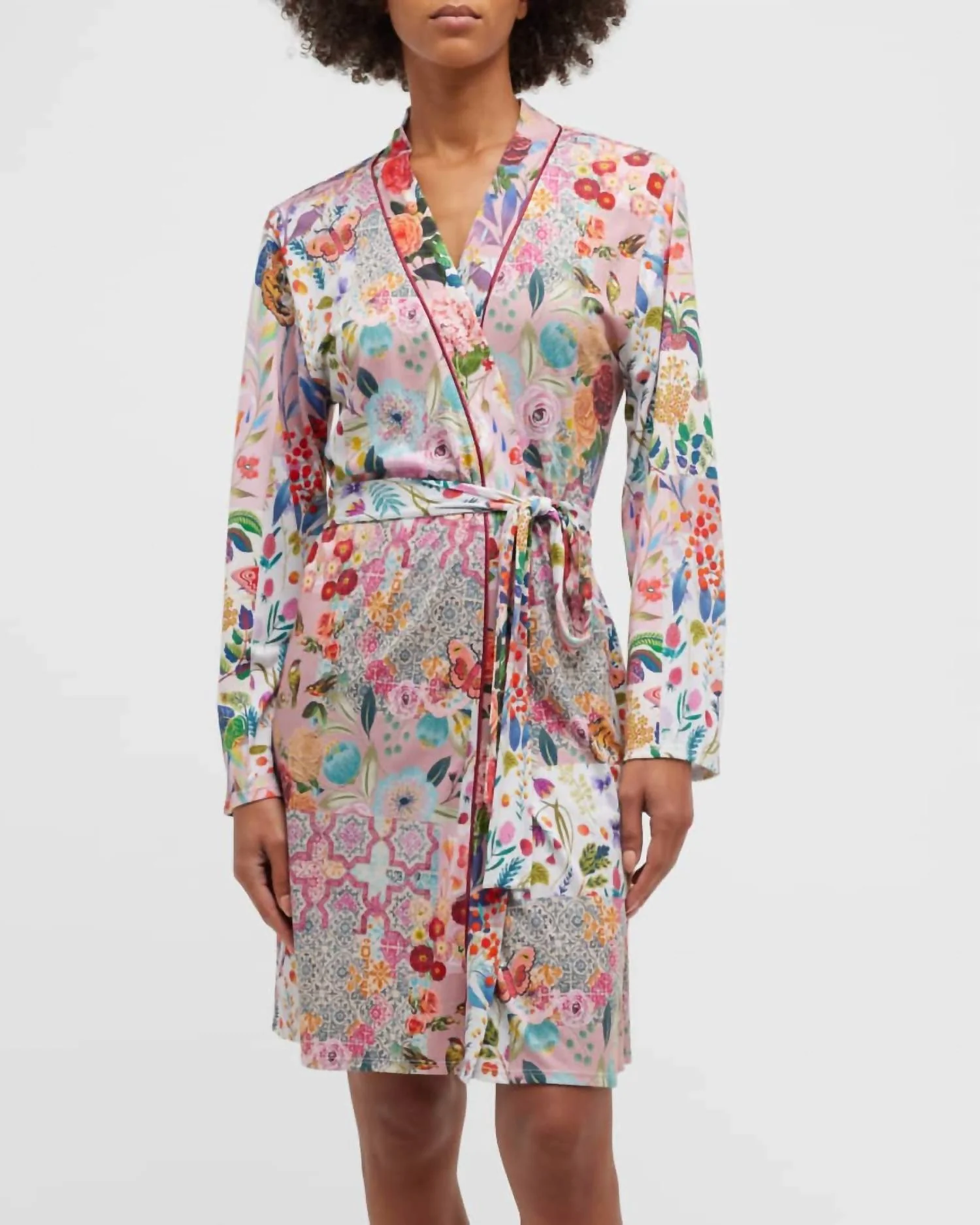 Filomena Sleep Robe In Multi
