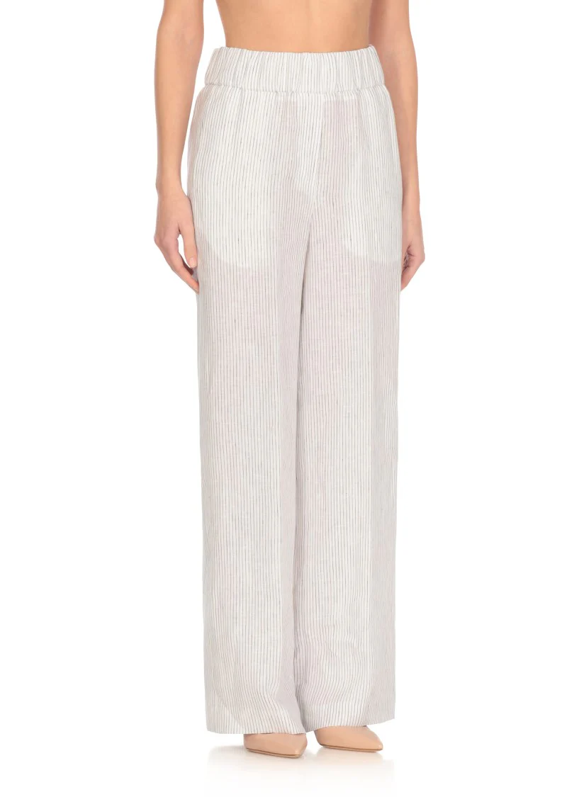 White Linen Pants
