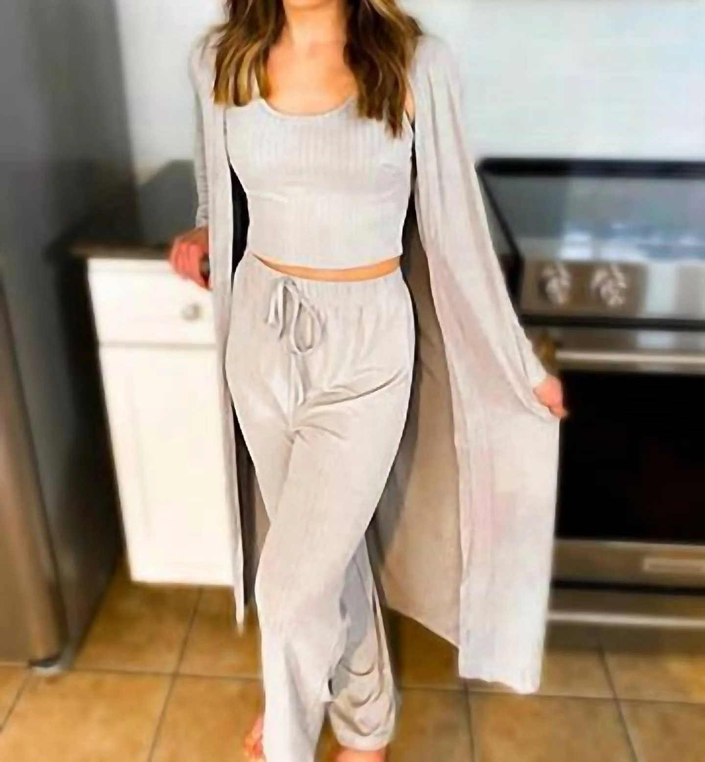 Linden Lounge Set In Silver