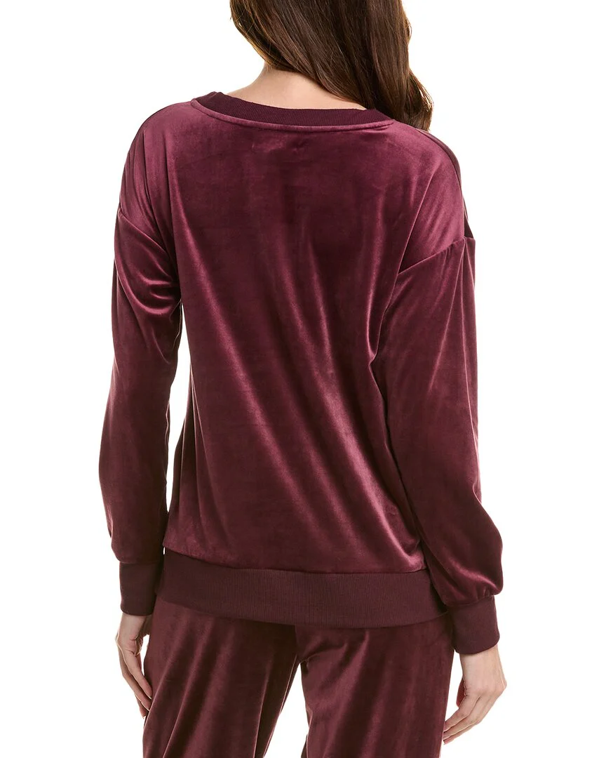 Donna Karan Sleepwear Velour Sleep Top