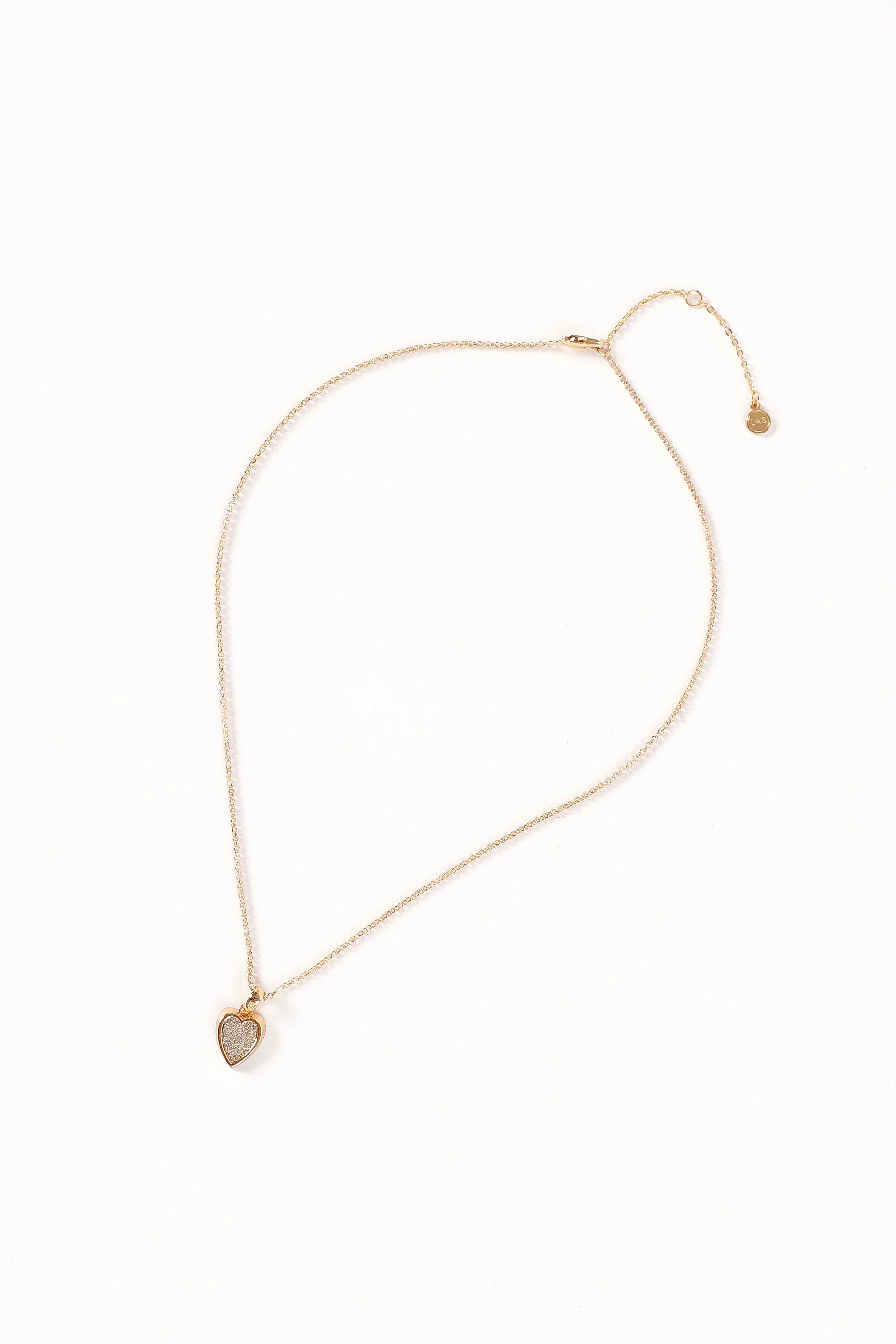 Sophie Heart Necklace - Gold