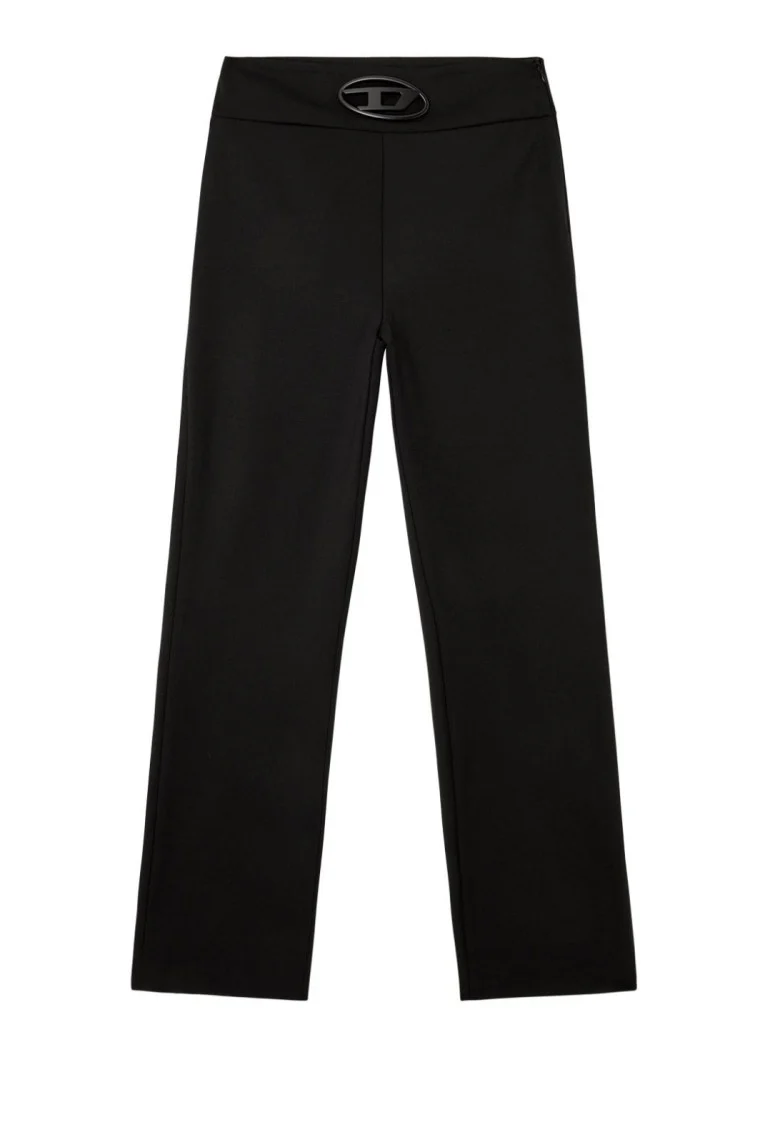 Tailored High-Waist Trousers With Wide Leg