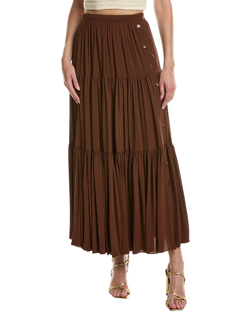 Michael Kors Collection Silk Skirt