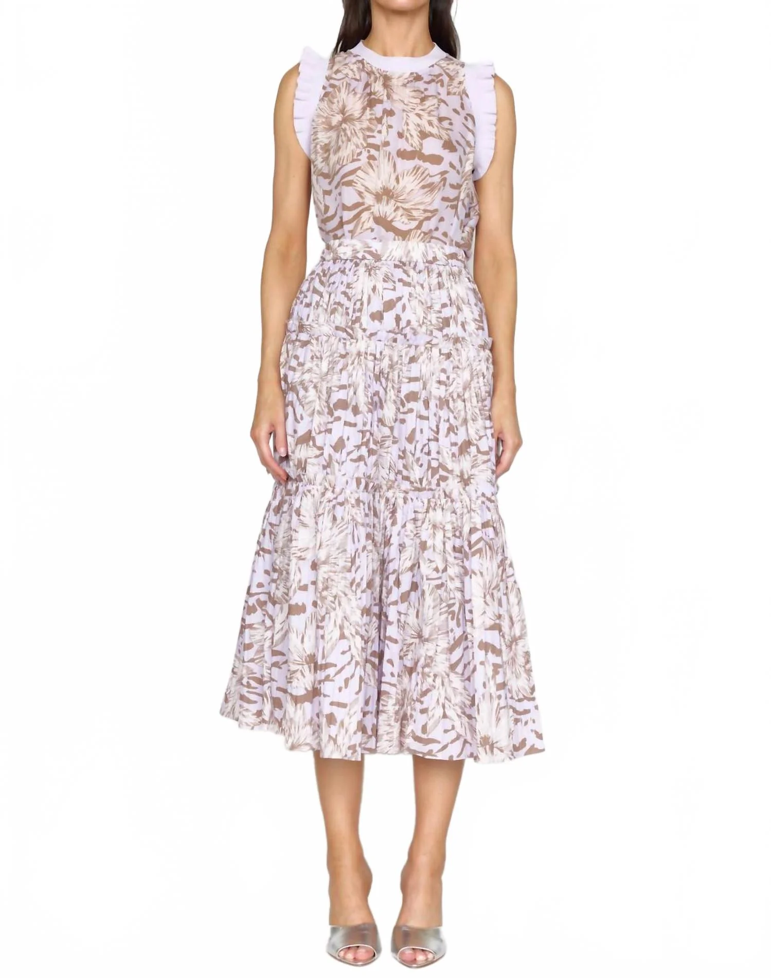 Quinn Skirt In Lilac Lotus