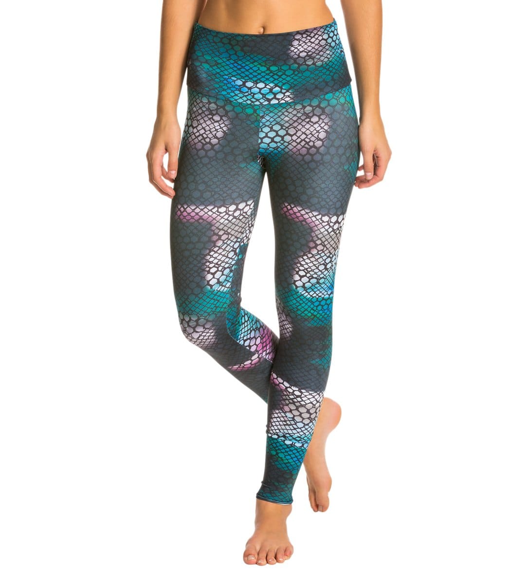 Onzie High Waisted Yoga Leggings Cree