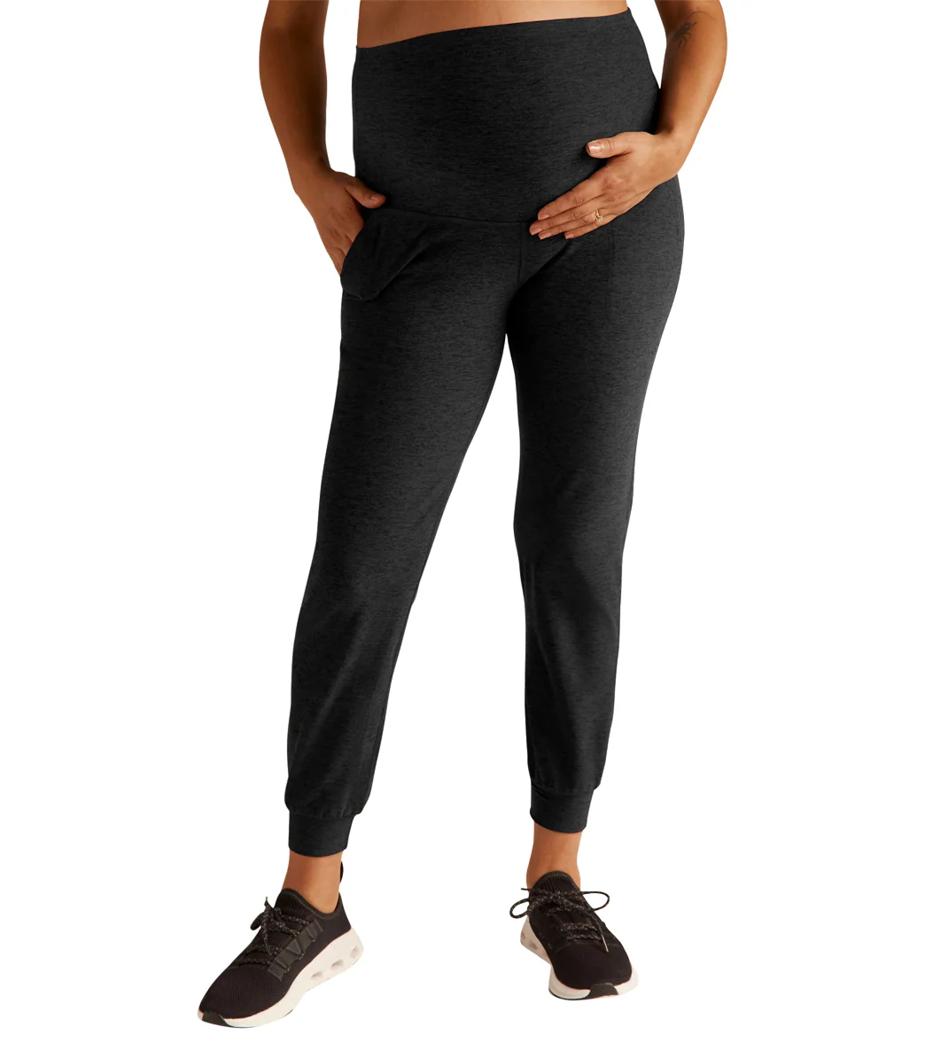 Beyond Yoga Spacedye Beyond The Bump Maternity Midi Joggers
