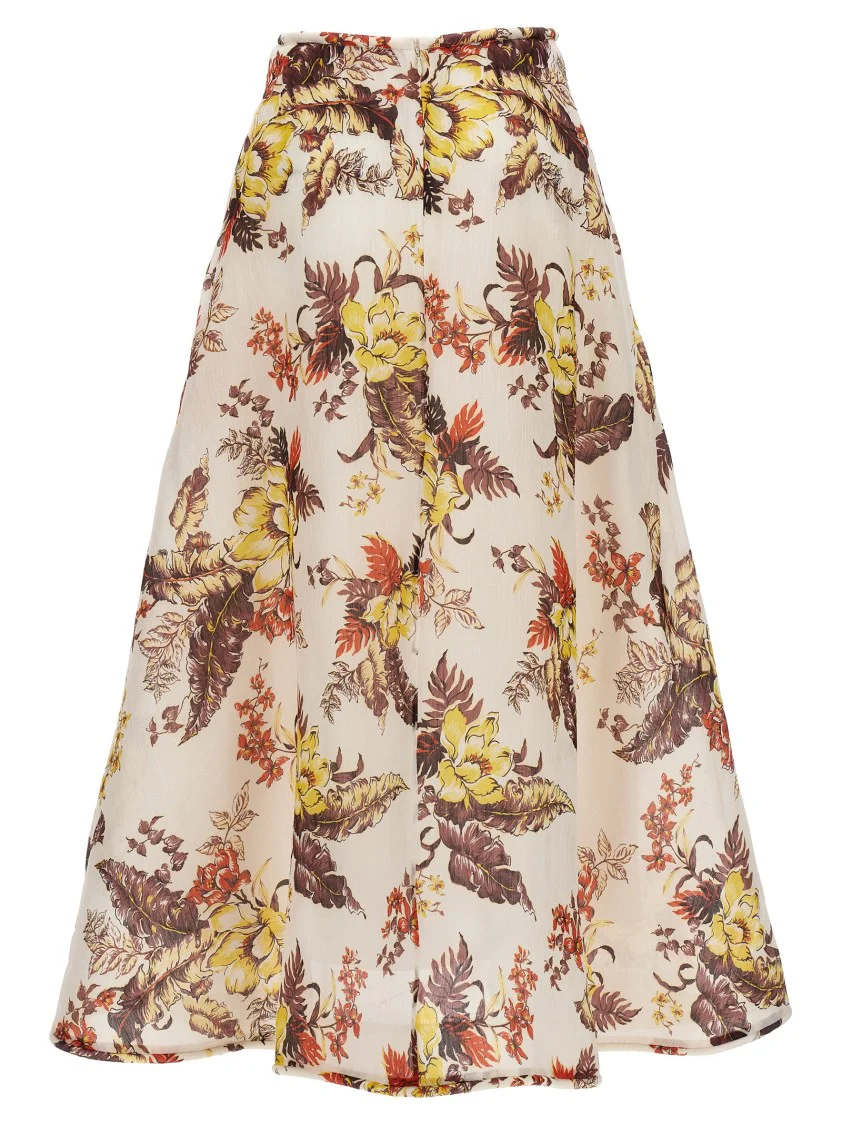 'Matchmaker Floral Flare' Skirt