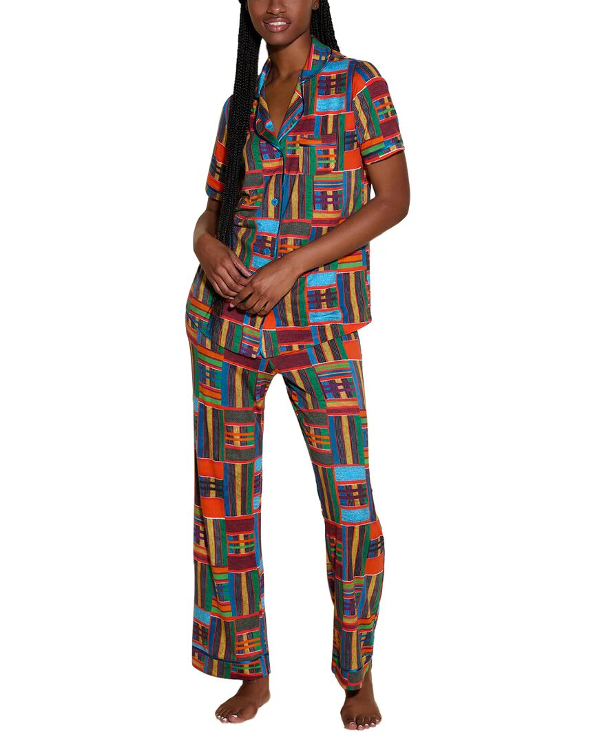 Cosabella Bella Printed Top & Pant PJ Set
