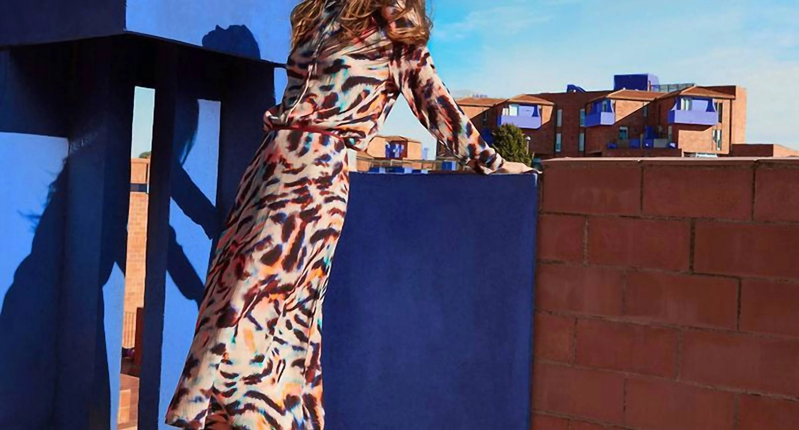 Cora Zebra Print Skirt In Zebra Multi