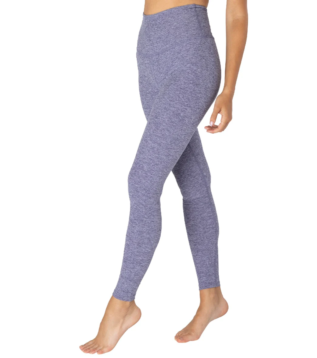 Beyond Yoga Spacedye High Waisted Caught In The Midi 7/8 Yoga Leggings Dusty Violet/Lovely Lilac