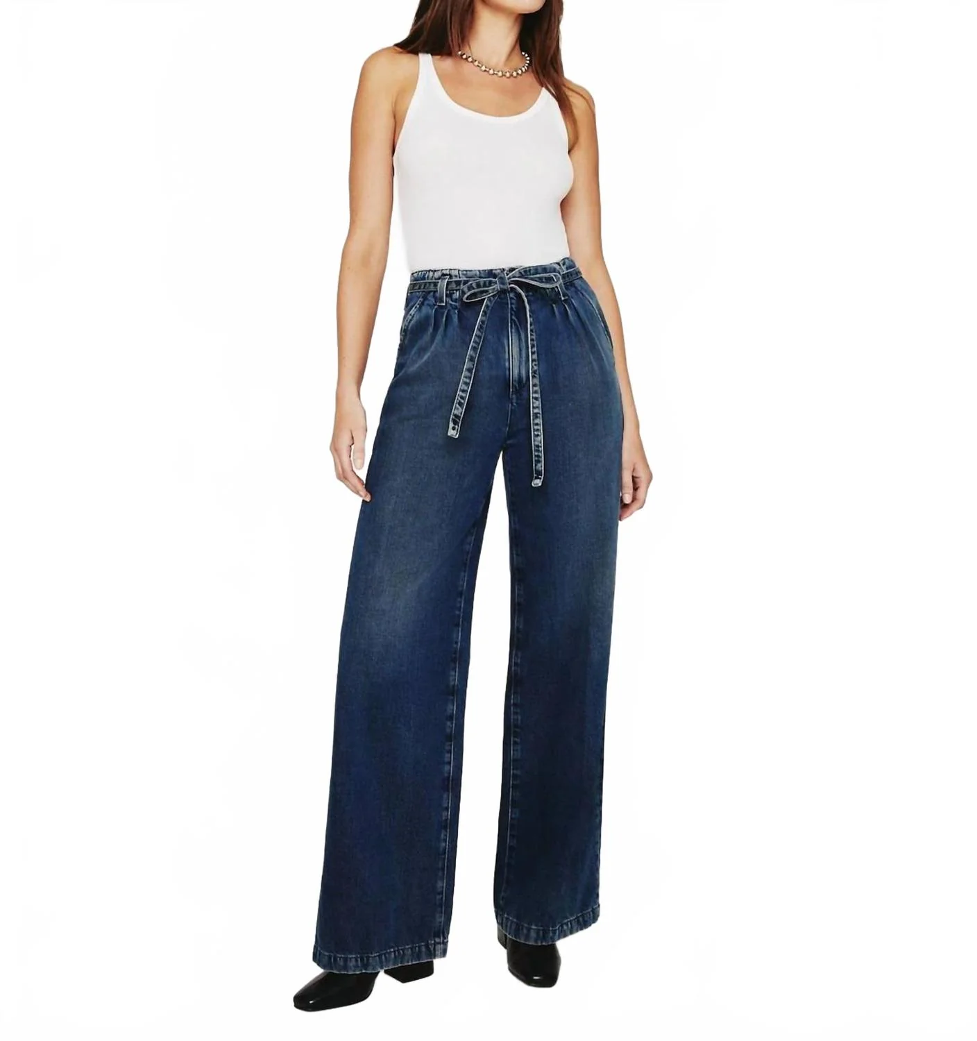 Deven Belted Wide Leg In King Street