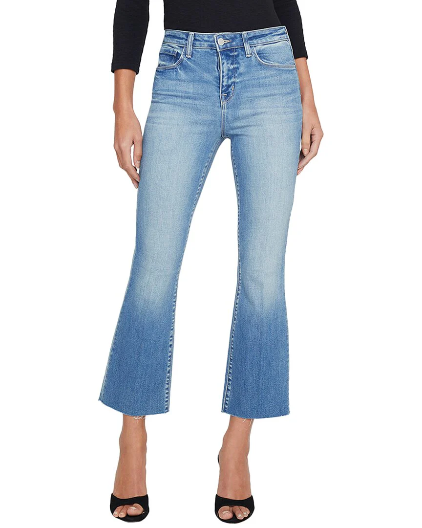 L'AGENCE Kendra High-Rise Crop Flare