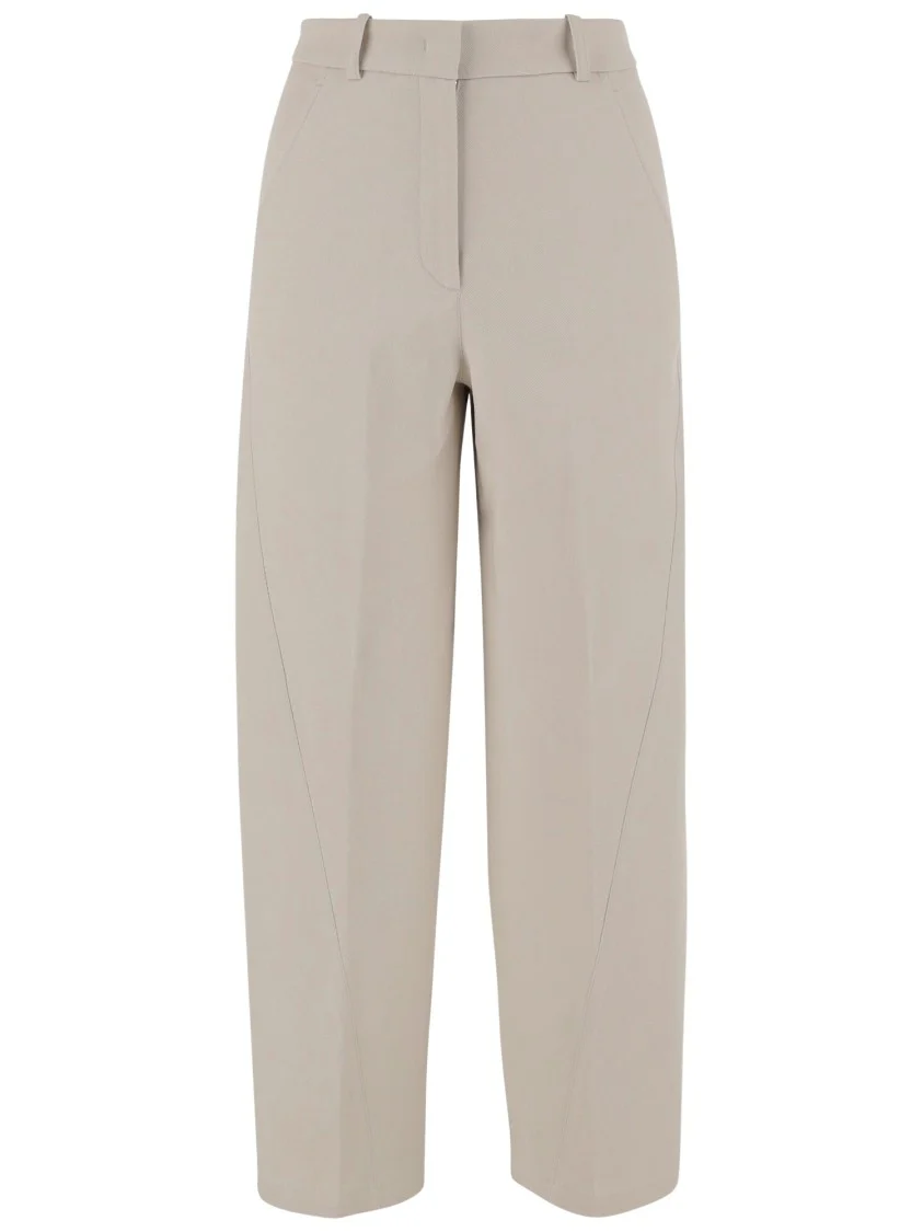 Stretch Cotton Pants