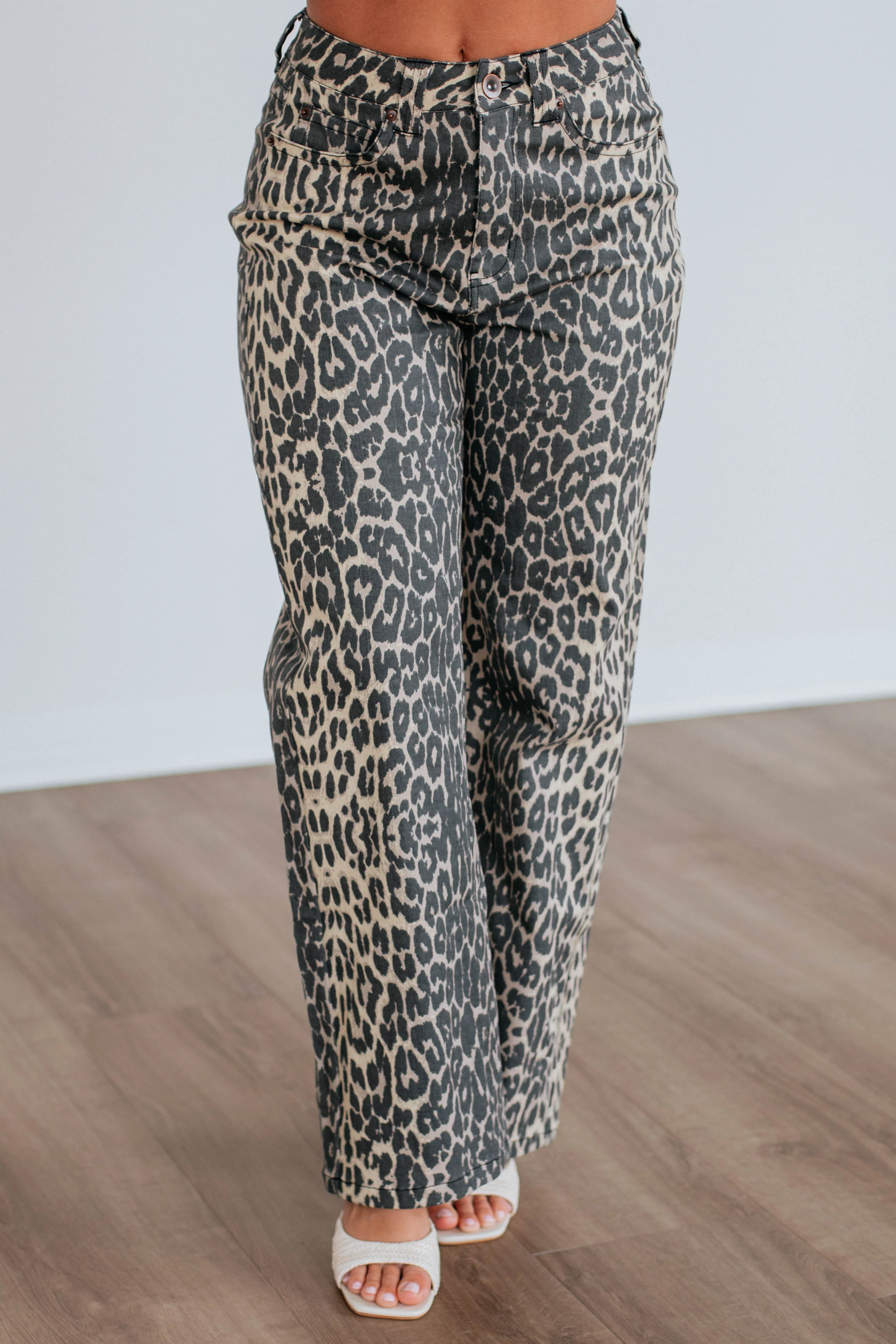 Nathaleia Leopard Pants